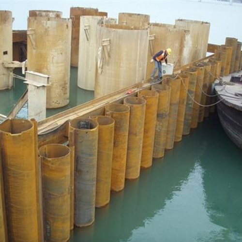 铁岭钢护筒现场安装